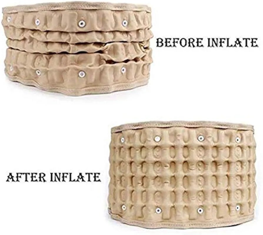 Back Decompression - Back Brace Belt Lumbar Support for Back Pain Relief- Lower Back Traction Device for Women & Men One Size Fits 29- - Image 2
