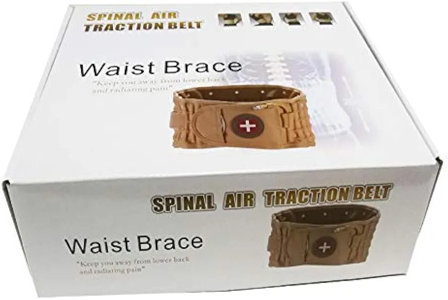 Back Decompression - Back Brace Belt Lumbar Support for Back Pain Relief- Lower Back Traction Device for Women & Men One Size Fits 29- - Image 6