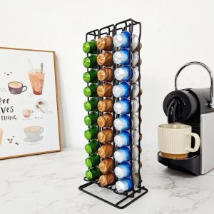 Capsule Coffee Pod Holder Rack Capsule Stand Tower For Nespresso Capsule Coffee Pod Holder Tower Stand Rack Fits For Nespresso Capsule