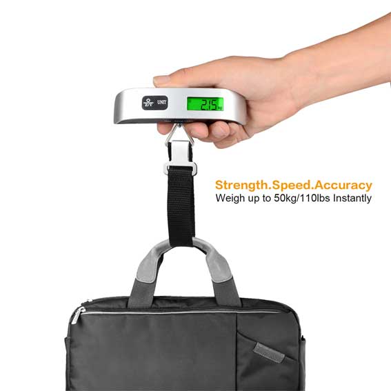 Rubber Paint Digital Hanging Luggage Scale for travelĀ - Image 5